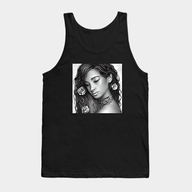 Black Girl Magic Tank Top by AnnieDreams